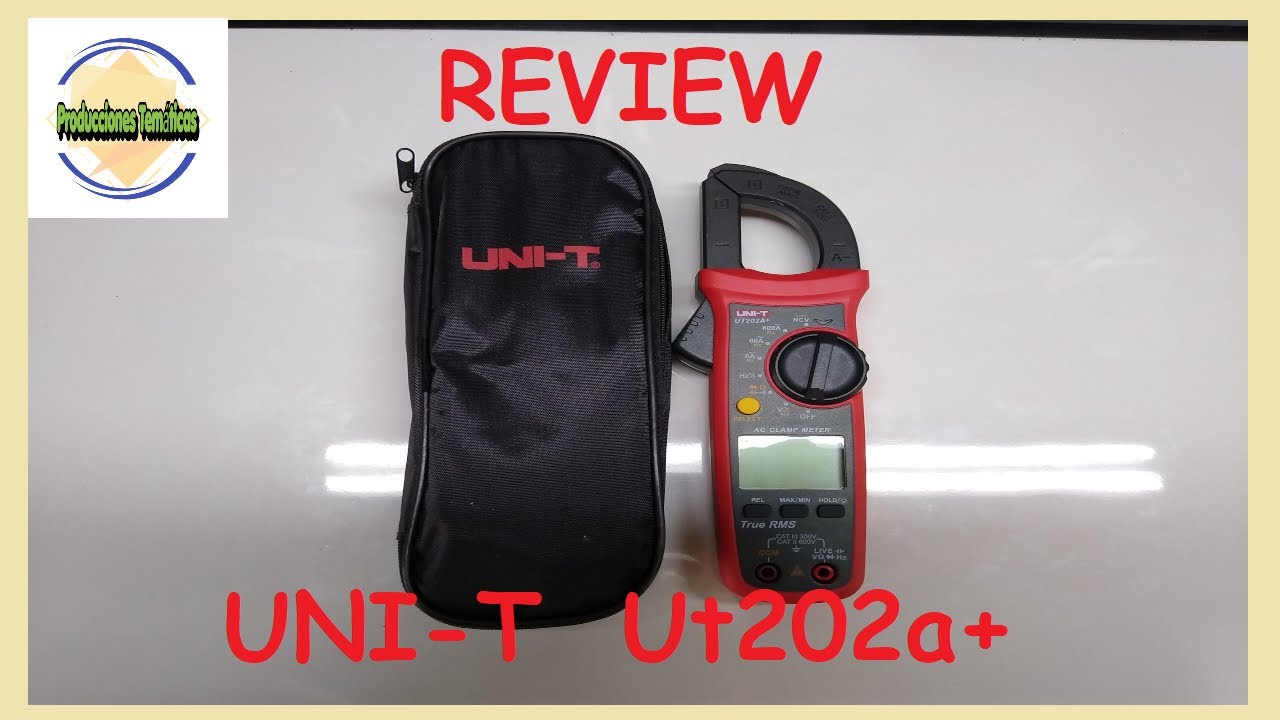 pinza amperometrica Uni-T Ut202a+__REVIEW