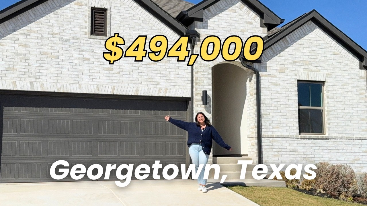TOURING A $494K HOME IN ONE OF AUSTIN'S HOTTEST COMMUNITIES!