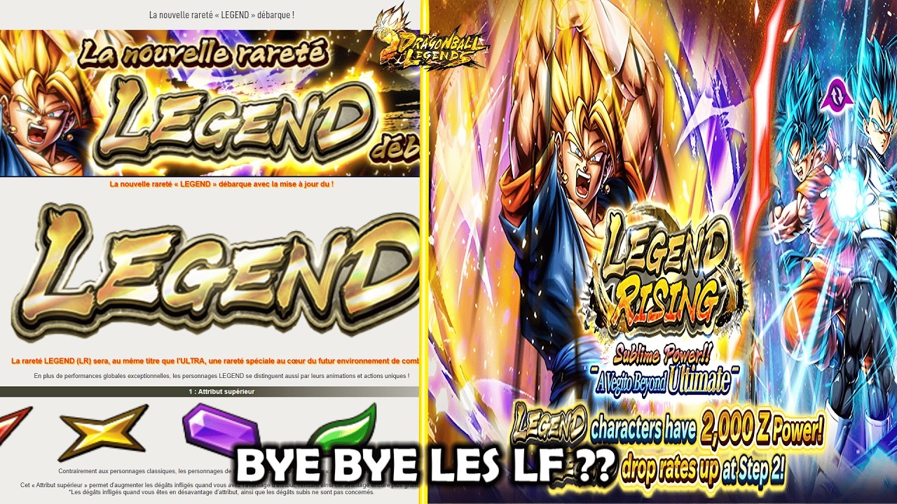 TAUX DE DROP ET PITY CONFIRMÉ D'EXCELLENTE INFORMATION A NE PAS RATER SUR LA NOUVELLE RARETÉ LEGEND