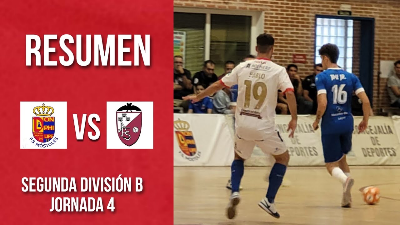 Resumen FS Móstoles - Albacete FS (8-4). SEGUNDA DIVISIÓN B/ Jornada 4