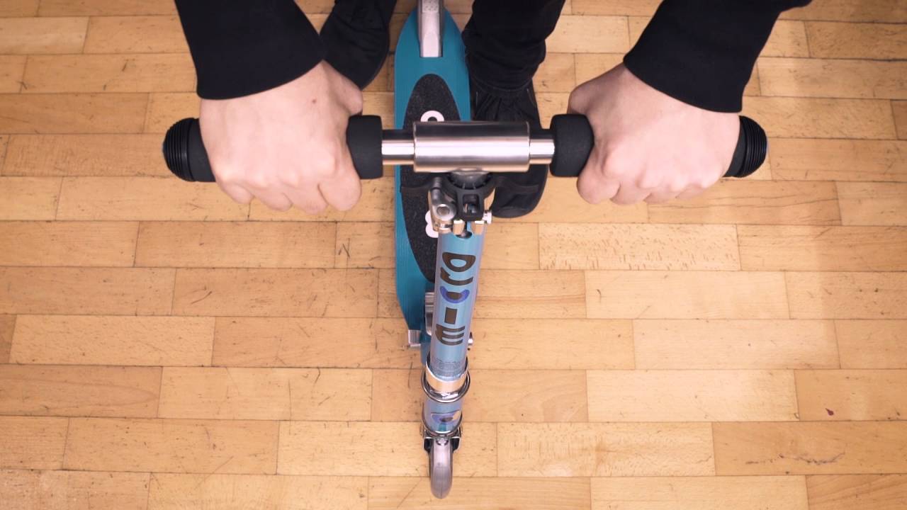 Micro Scooter Reparatur: Lenkstange richten