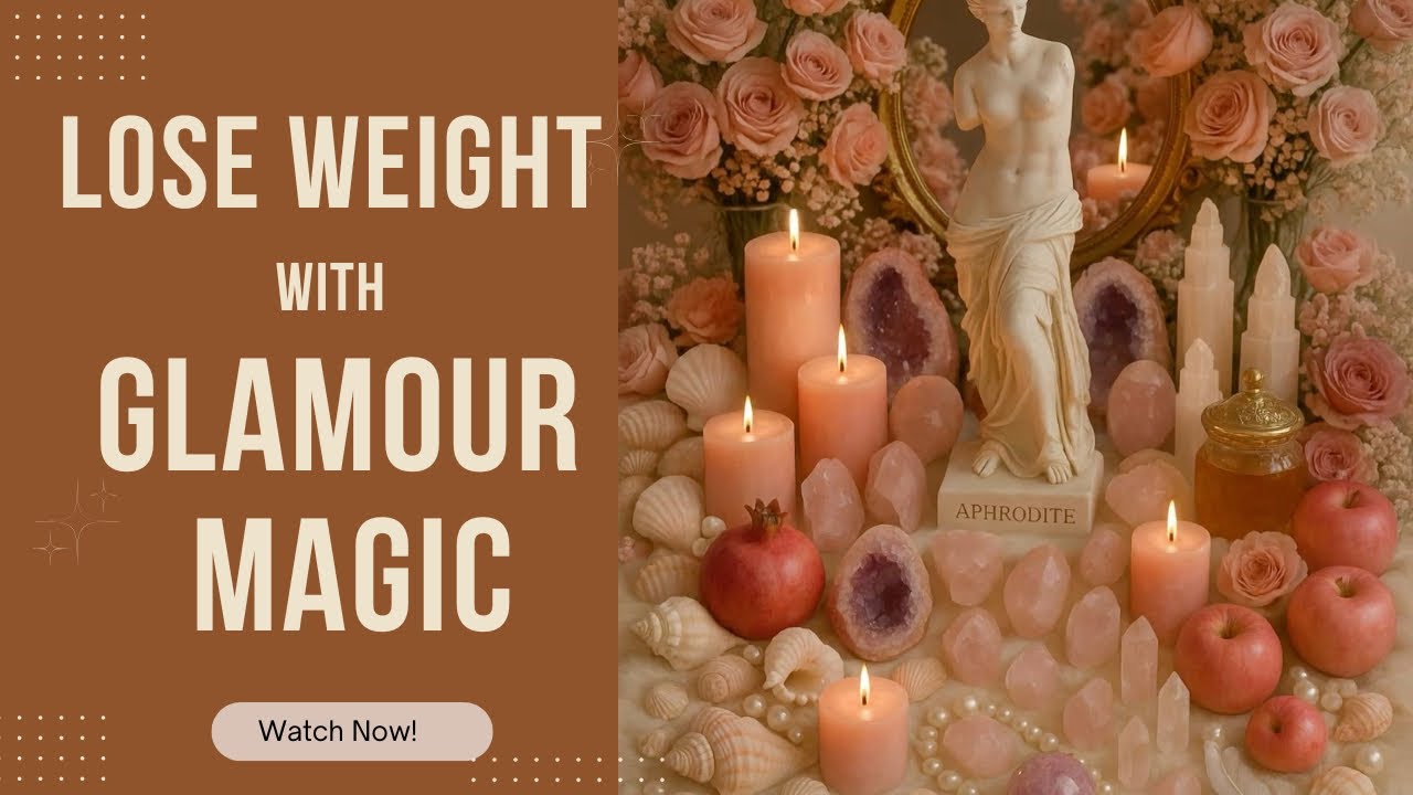 Lose Weight with Glamour Magic ✨ Aphrodite Energy, Divine Feminine Beauty & Embodied Attraction