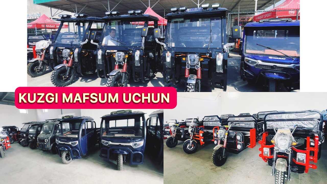 KUZ MAFSUMULI UCHUN KABINALI VA POL KABINALI MOTOROLER NARXLARI #2025 ARZON JOYIDAN 