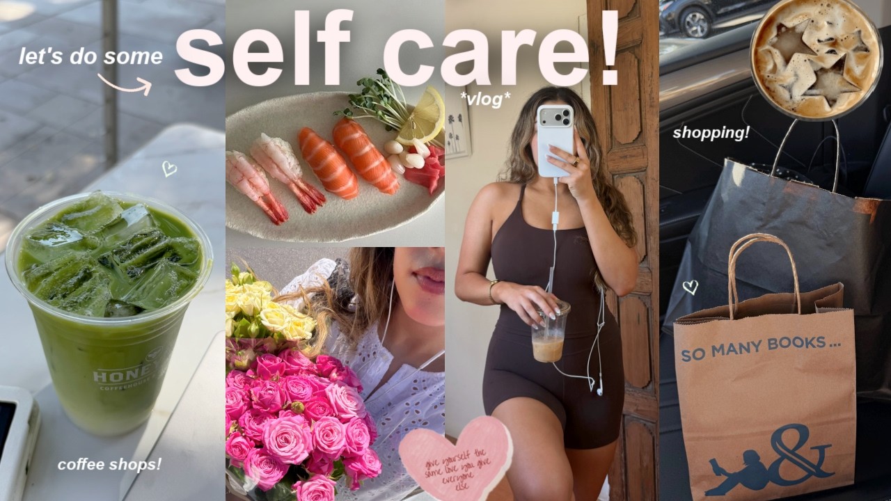 Тот самый ВЛОГ о заботе о себе!🌸 романтизация жизни, балую себя, уютные вечера и книжная распаковка!