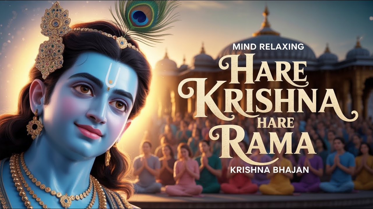 Hare Krishna Hare Rama Mantra | Powerful Kirtan | Spiritual Meditation