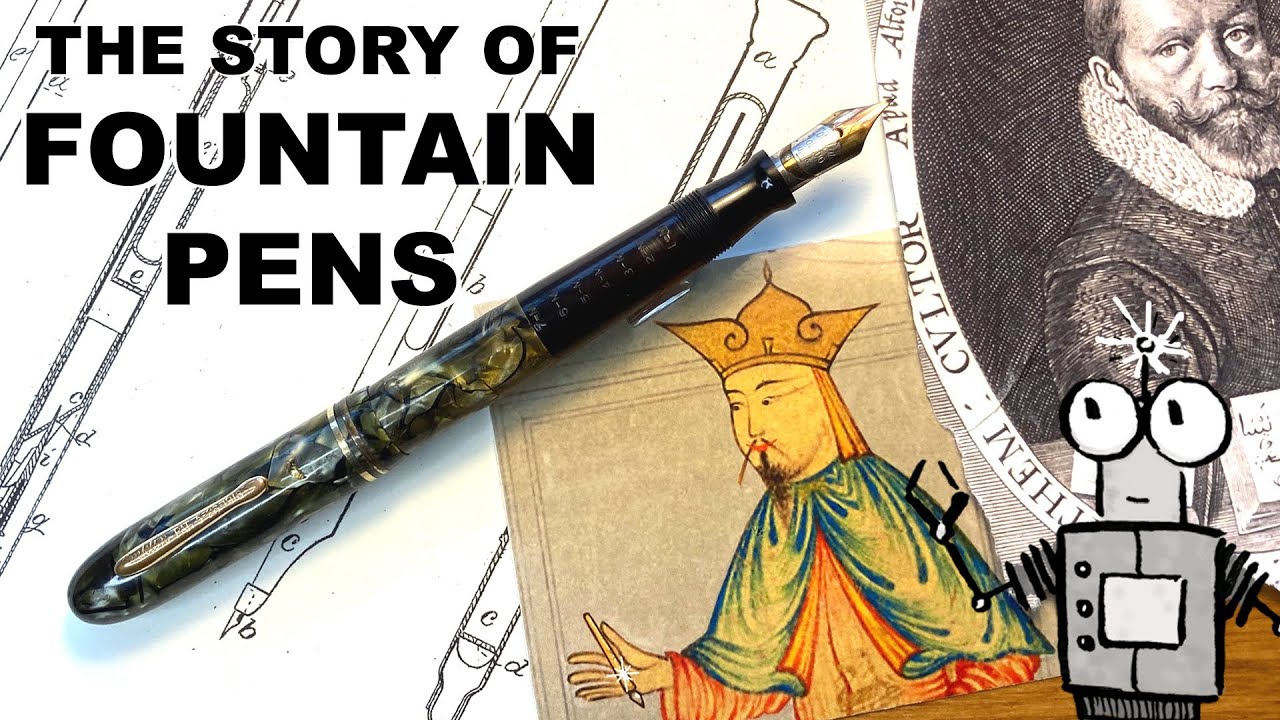 The History of Fountain Pens - Fun Facts for Kids!