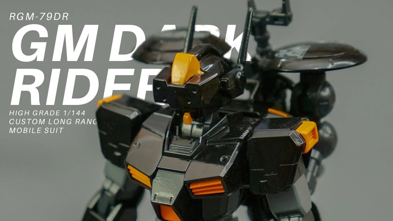Gundam Custom Build : GM Dark Rider