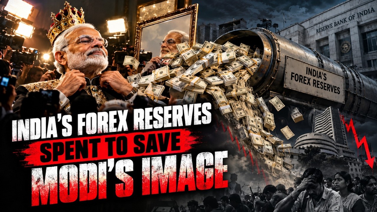 India&rsquo;s Forex Reserves FALL! Billions Spent to Protect Modi&rsquo;s Image?