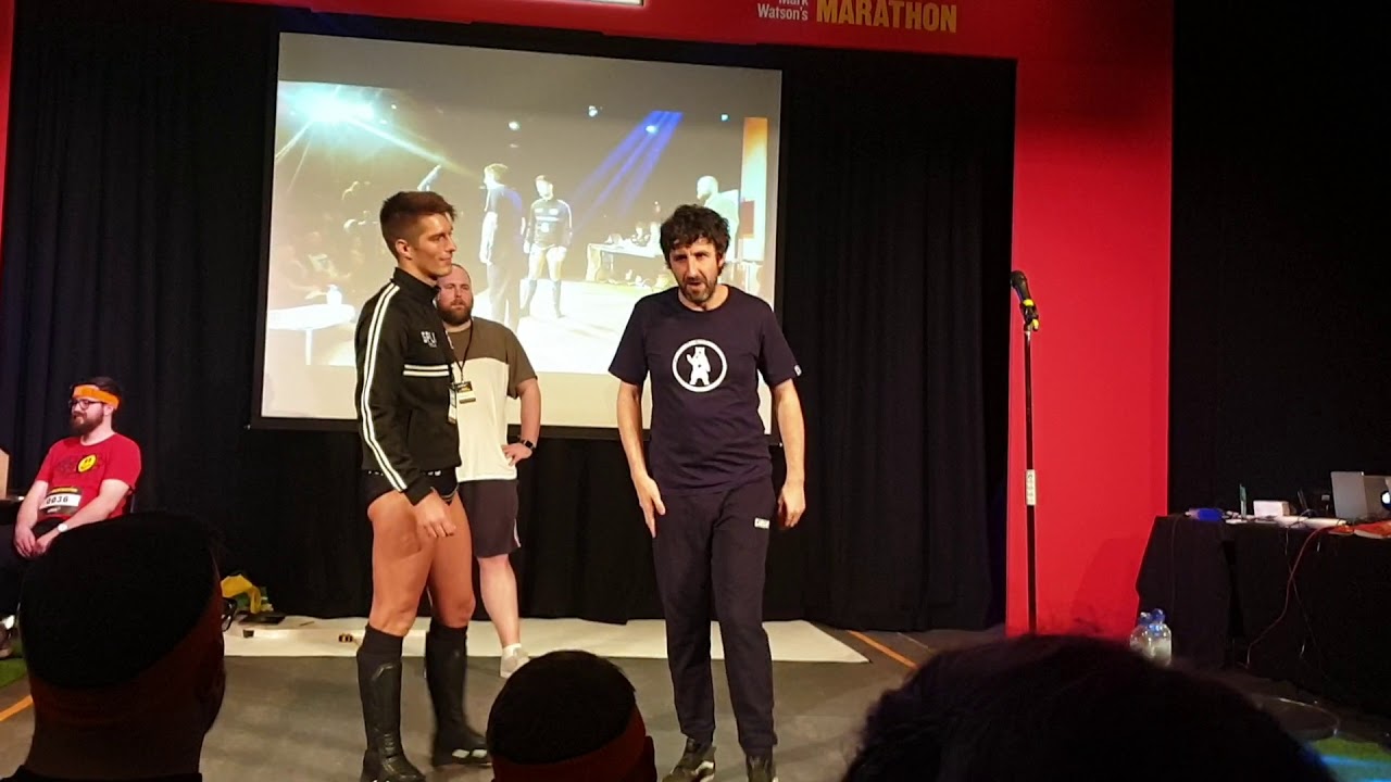 Mark Watson's Comedy Marathon - Zack Sabre Jr slams Mark Watson