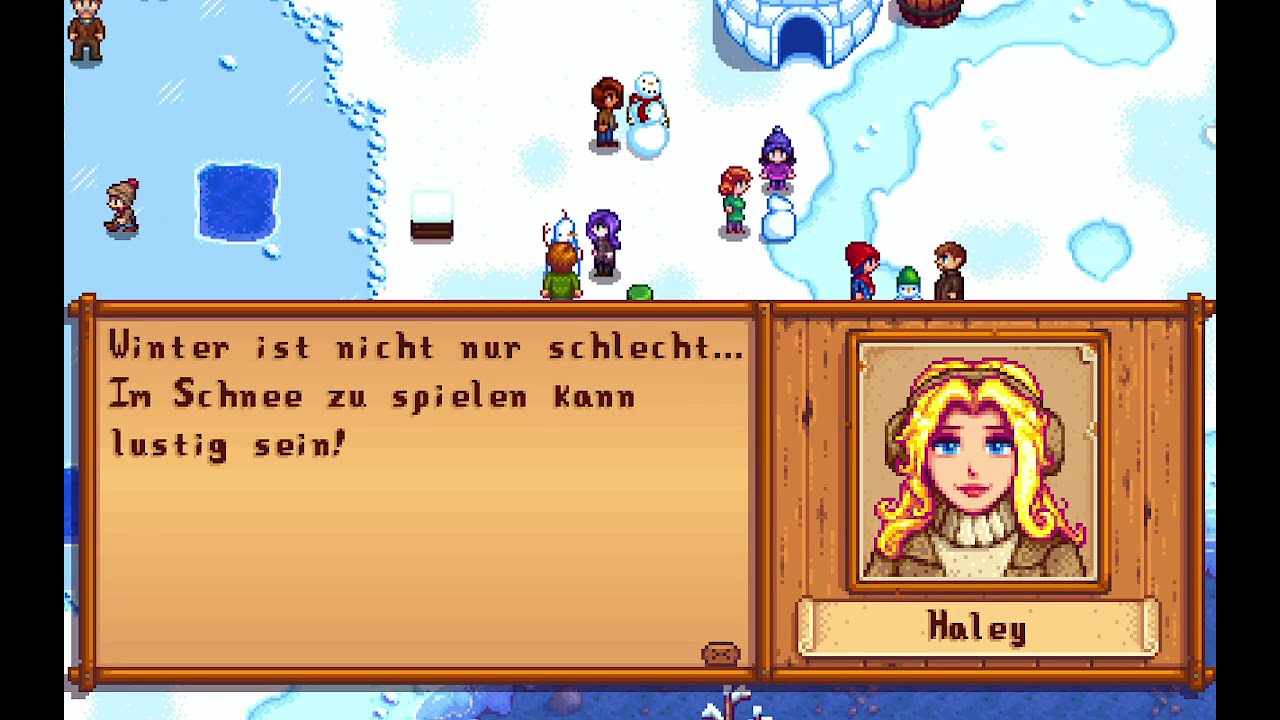 Stardew Valley en Alemany - Dia 8 d'hivern, any 1