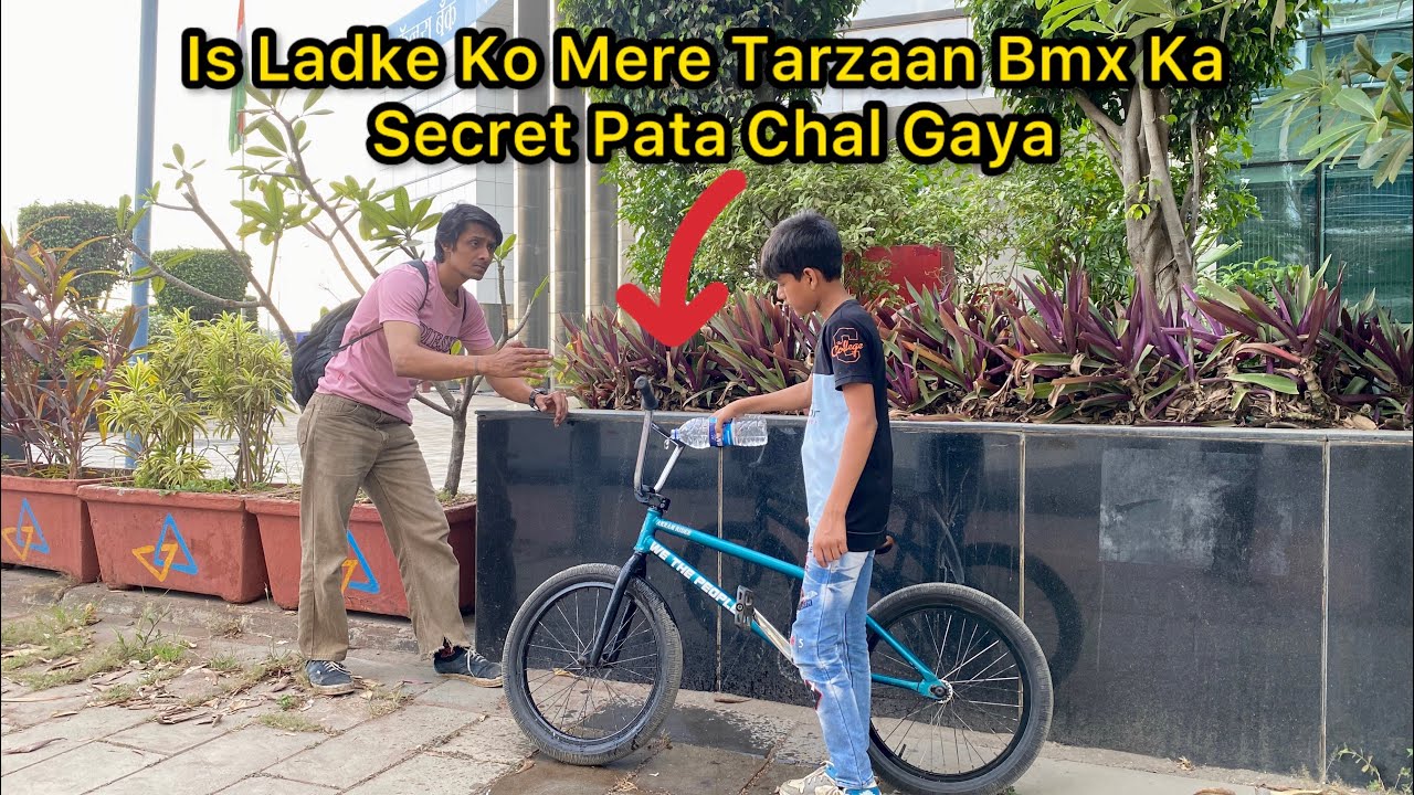 Is Ladke Ko Mere Tarzaan Bmx ka Secret 🤫Pata Chal Gaya | Akram Rider | #bmx #tarzan #cycle