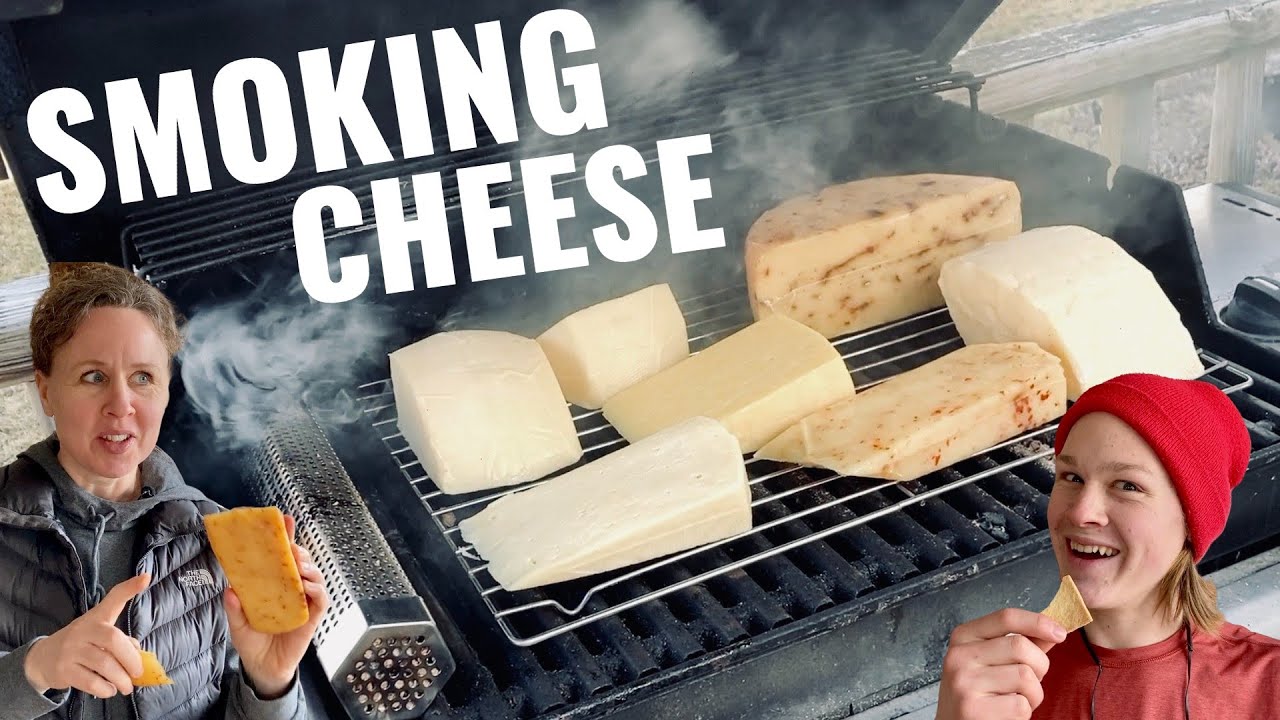 How To Smoke Cheese On The Grill [Tube Smoker]