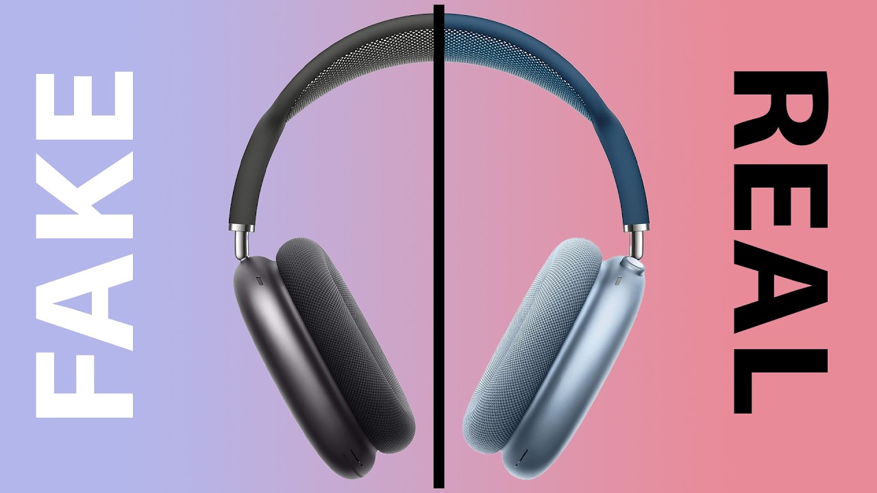How to Spot Fake vs Real AirPods Max in 2025 | Complete Side-by-Side Comparison
