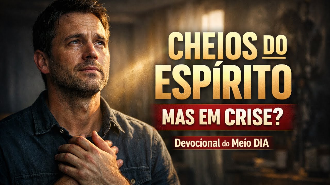 Por que pessoas CHEIAS do ESPÍRITO passam por CRISES? | Devocional do Meio Dia | 27 Janeiro | ORAÇÃO