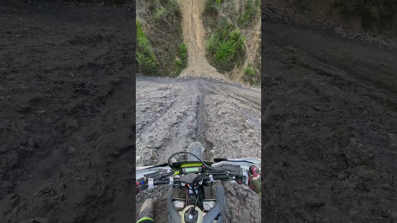 Łatwy podjazd dla początkujących w enduro