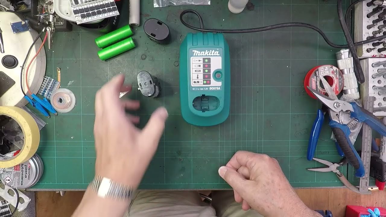 Makita7.2v Li-Ion battery repair
