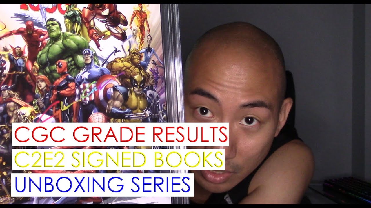 CGC Grade Results: Signed Comic Grade reveals from C2E2 - Part 5 (Crain and Cates+Stegman)