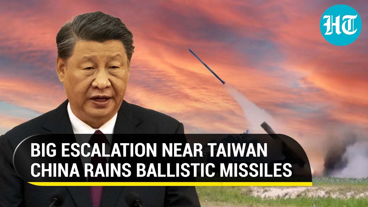 China fires 11 ballistic missiles near Taiwan as Island gears up for possible Chinese attack