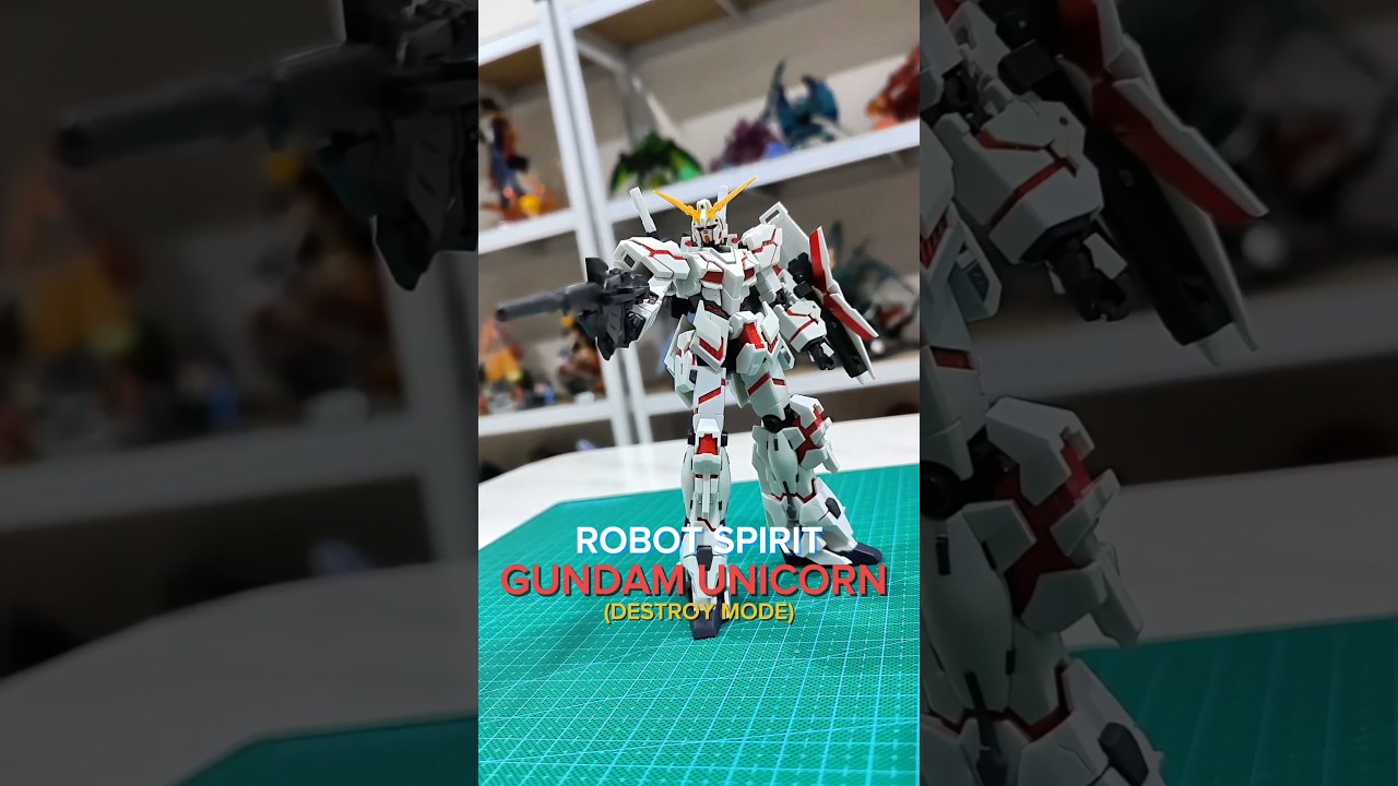 Unboxing Robot Spirit - Unicorn Gundam (Destroy Mode) 👊🏻👍🏻🔥#robotspirits #unicorngundam