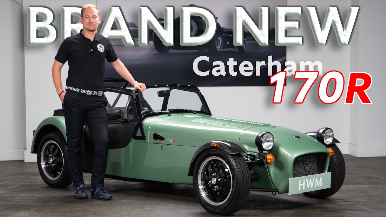 Straight From The Factory! | Caterham 170R Finished in HWM Green - A Walk Around With Ollie