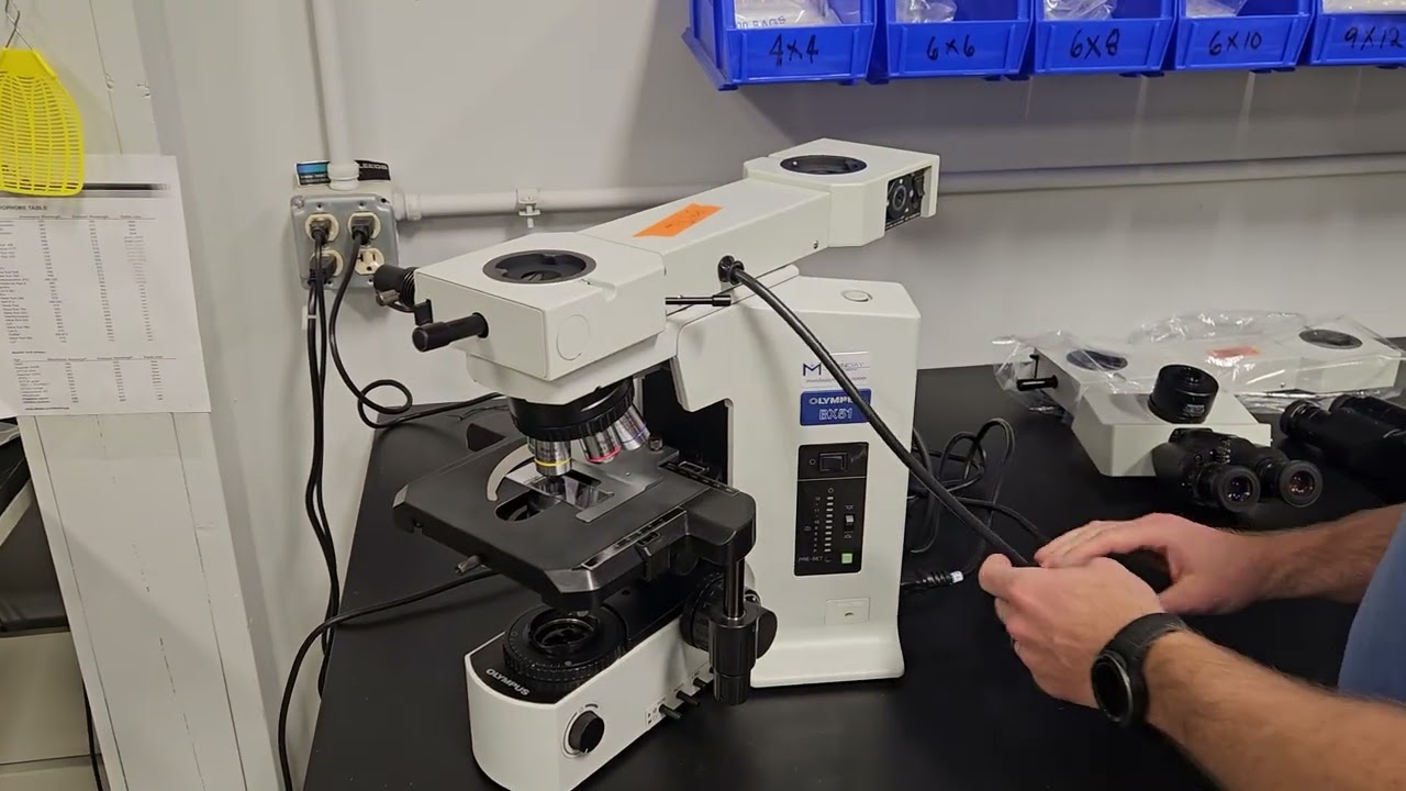 Installing an Olympus U-DO Front-to-Back Bridge on Olympus BX Microscopes | Microscope Marketplace