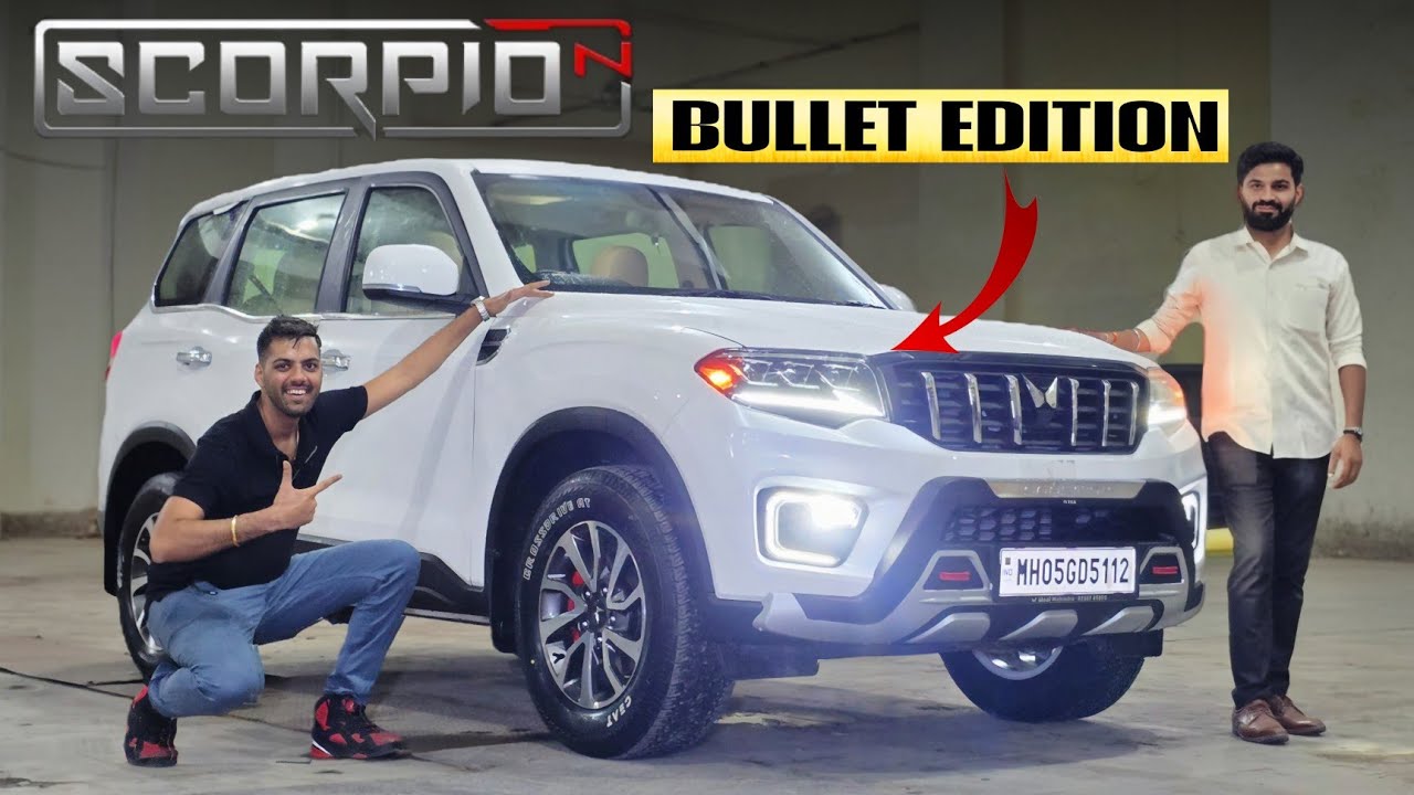 SCORPIO N Z2(BASE MODEL) UPGRADED TO BULLET EDITION...!!!