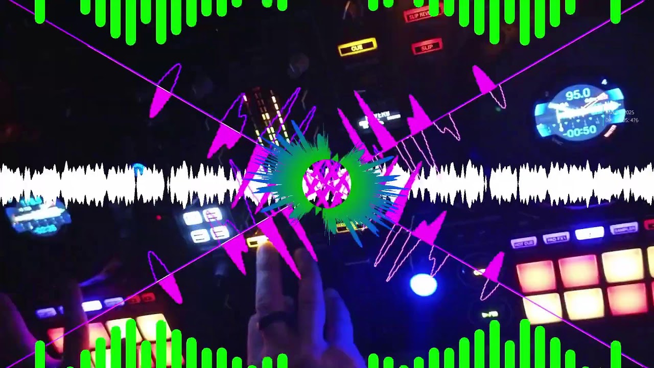 Vrchat dj set at bassline popup 5-31-25