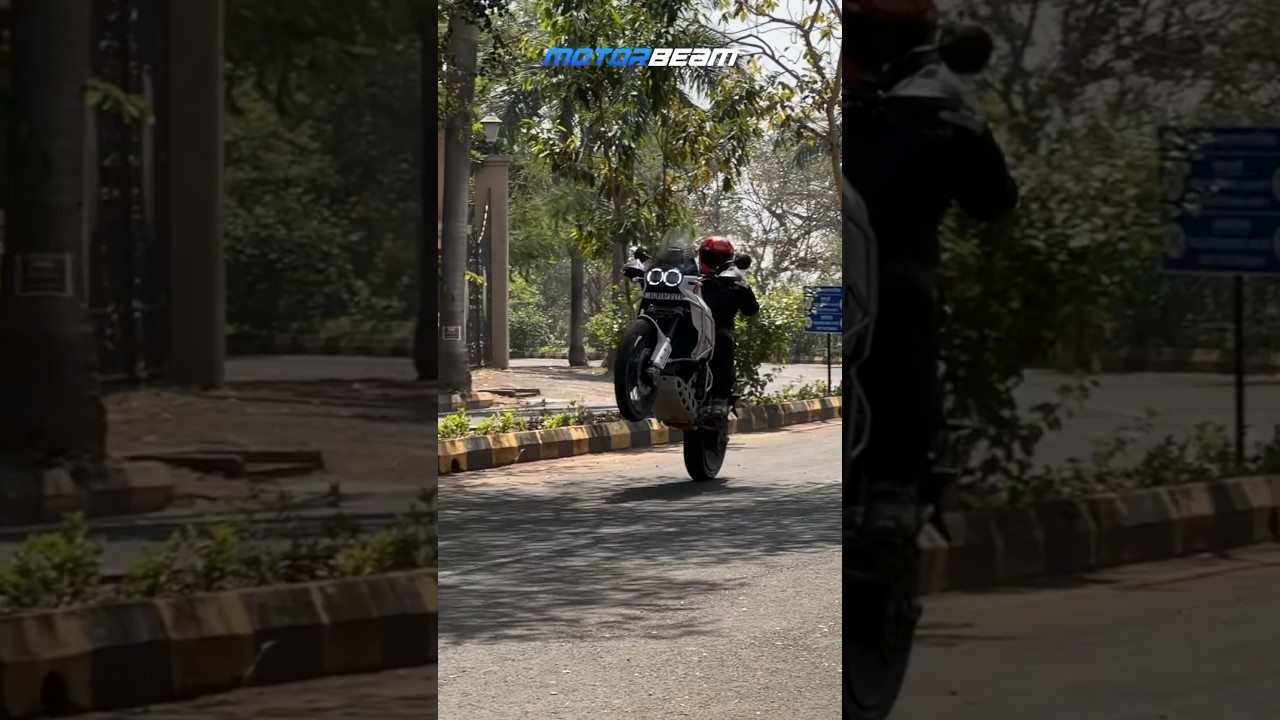 Ducati DesertX 0-100 km/godz. | #szorty MotorBeam #ducati