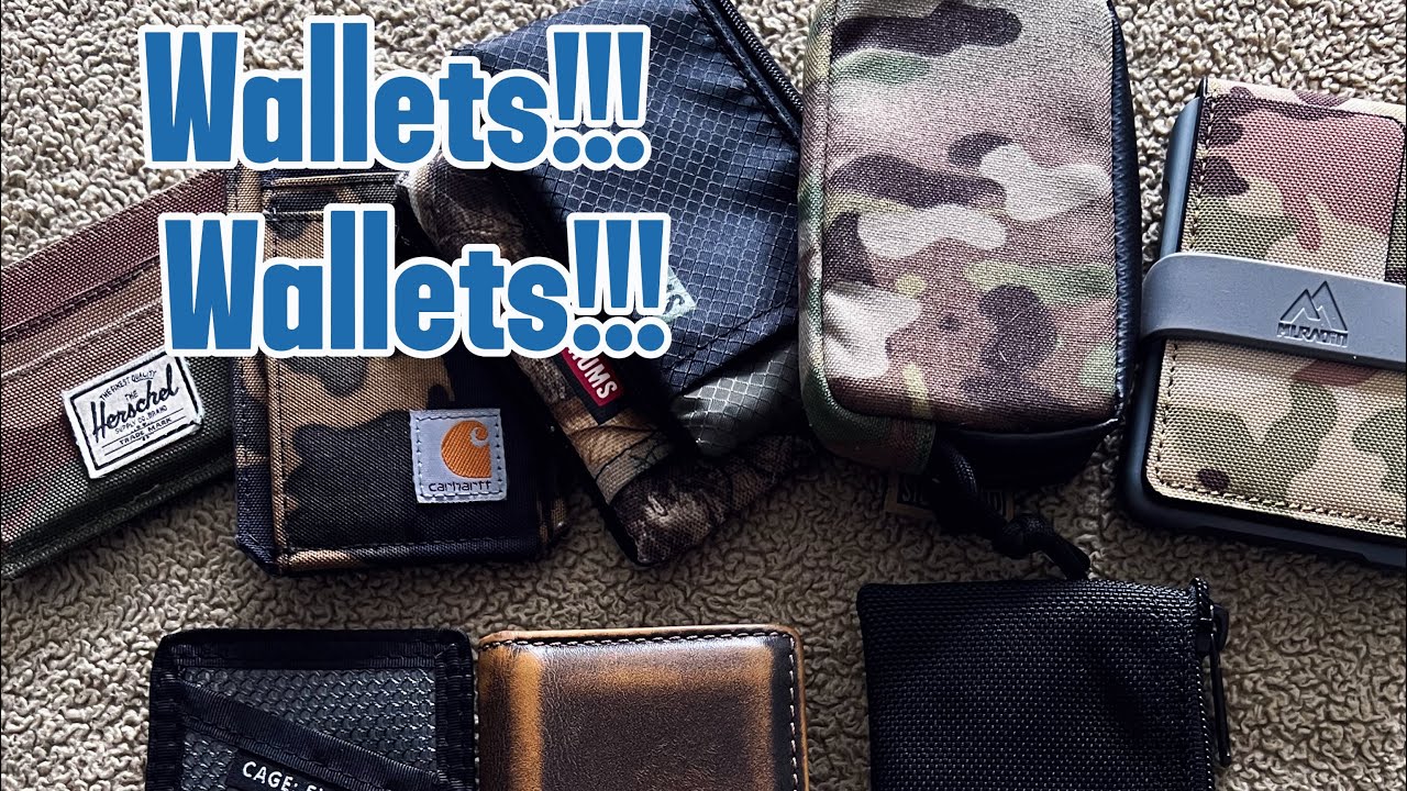 Herschel Supply…Carhart…Chums…and more!!! EDC wallet review.