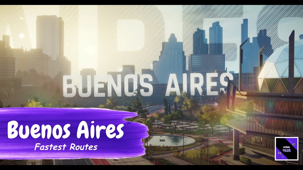 Asphalt 9 | Buenos Aires Fastest Routes