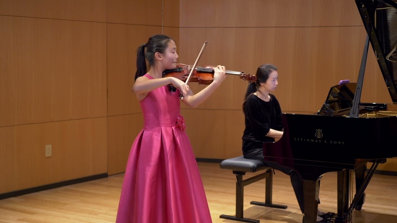 Valentina Chen (age 13): Conus Violin Concerto in E minor, Op. 1