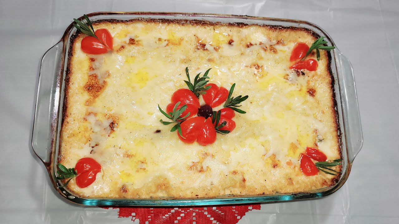 Recipe#38 Lasagna مكرونة اللازانيا بدون سلق