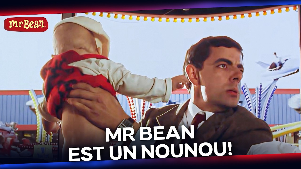 Une Journée De Mr Bean avec Un Bébé! | Les Meilleurs Moments | Mr Bean France