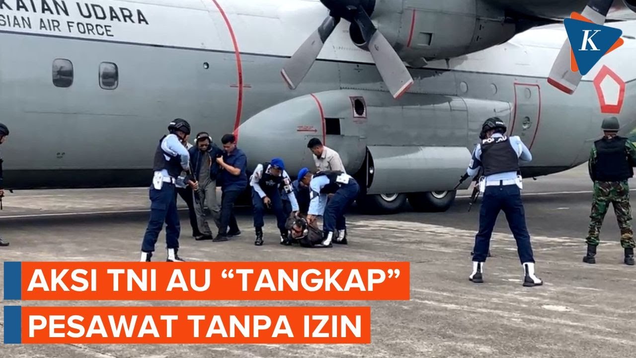 TNI AU "Tangkap" Pesawat Tanpa Izin di Wilayah Indonesia Saat Latihan Cakra