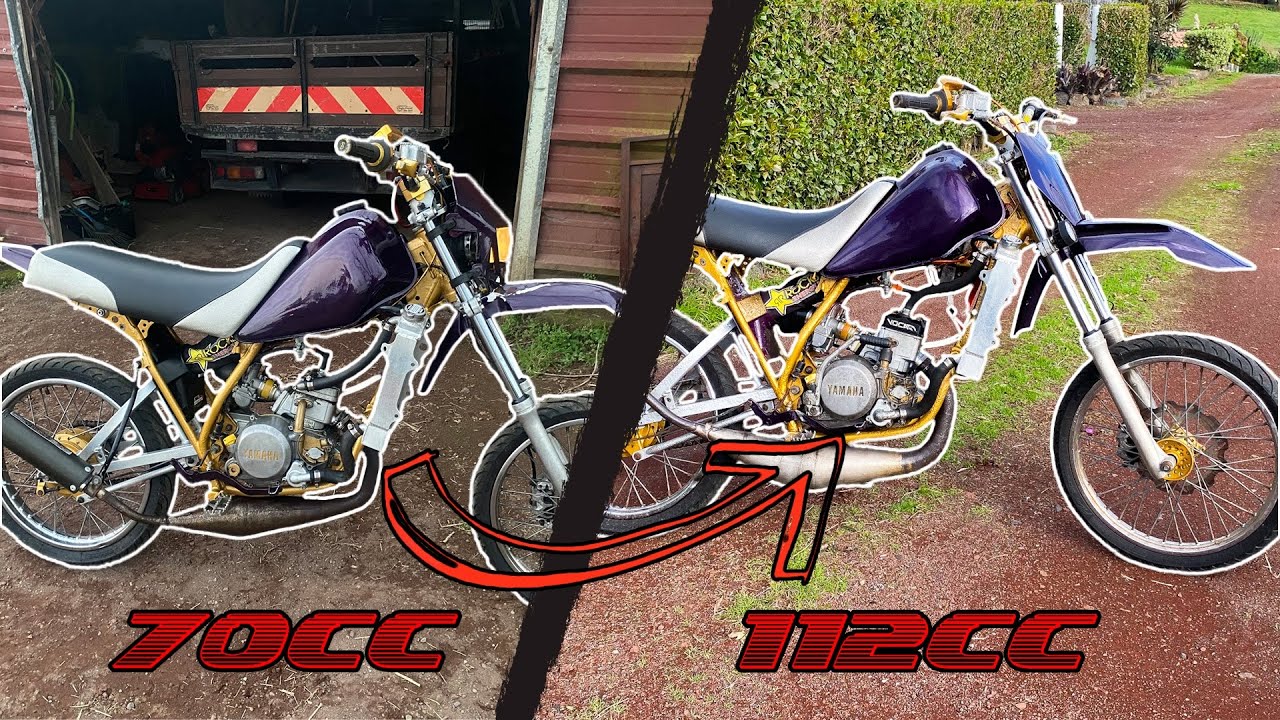 YAMAHA DT 50LC KIT 110CC / BUILD COMPLETA!