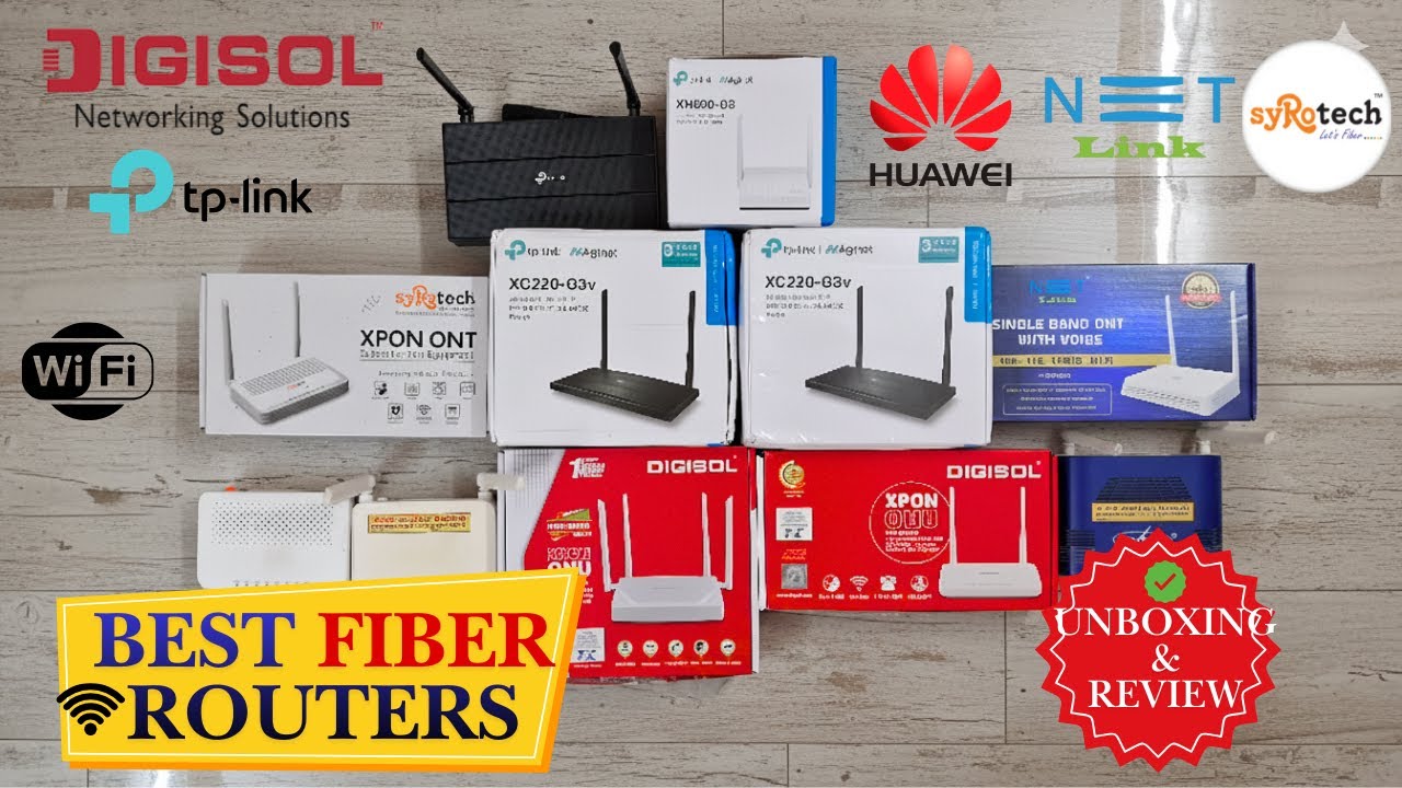 BEST FIBER ROUTERS🛜|DIFFERENT BRANDS✅️|TP-LINK,NETLINK ROUTERS👍