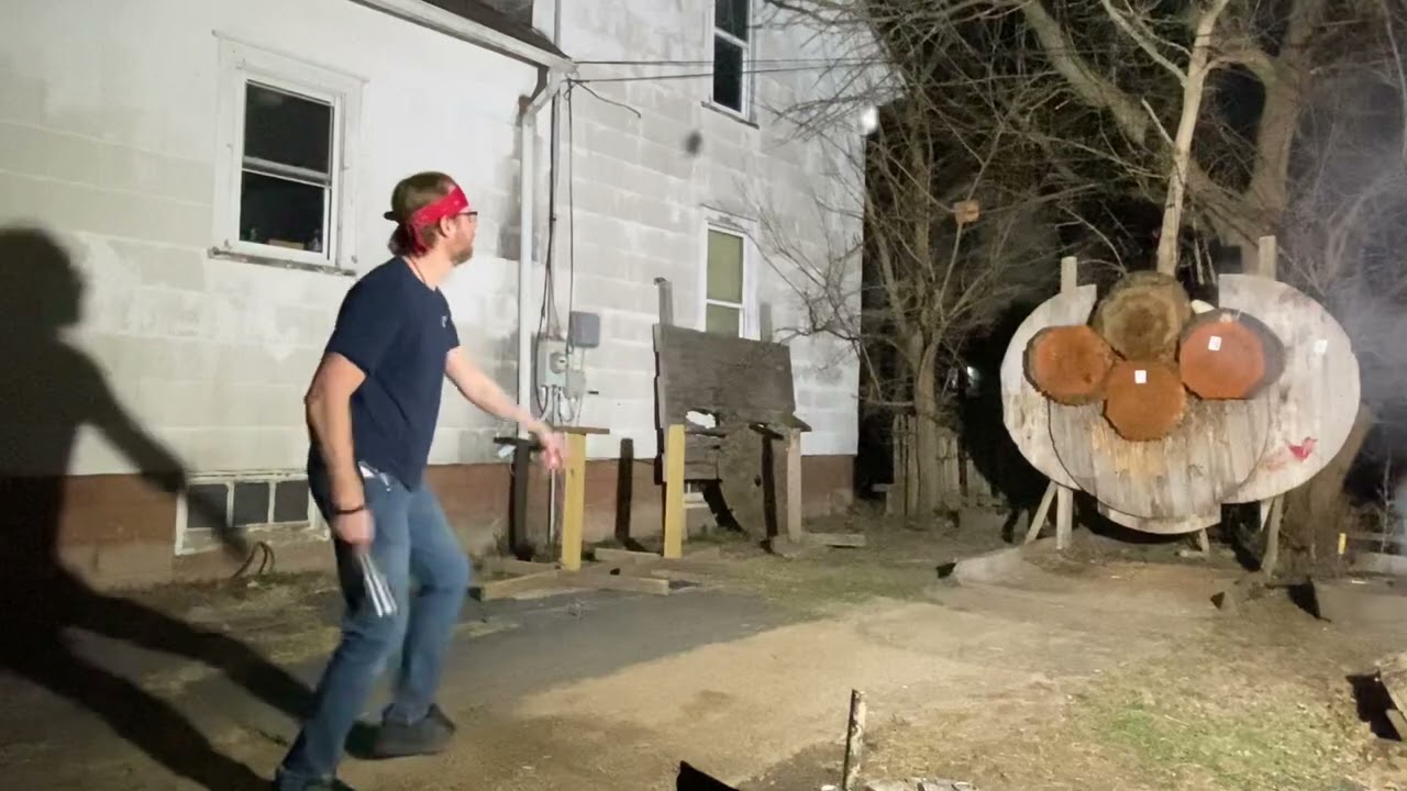Instinctive Knife Throwing.