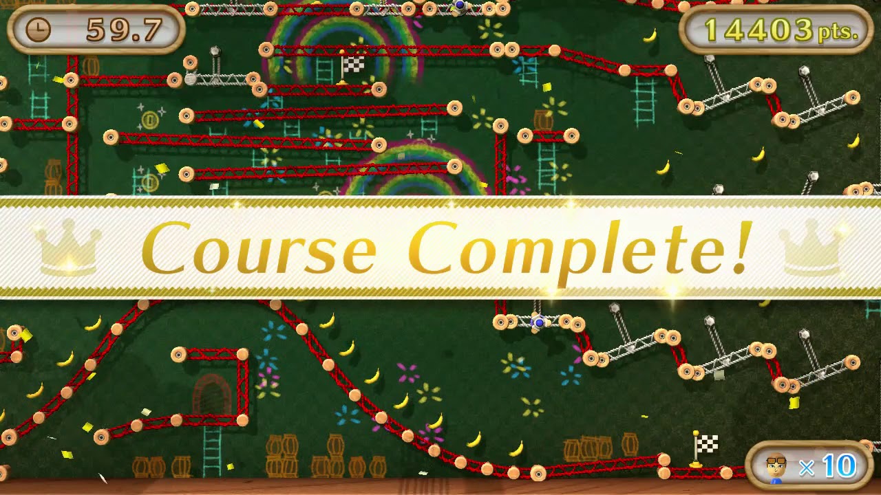 Nintendo Land - Donkey Kong's Crash Course: FORMER World Record Run (19,168 Points)