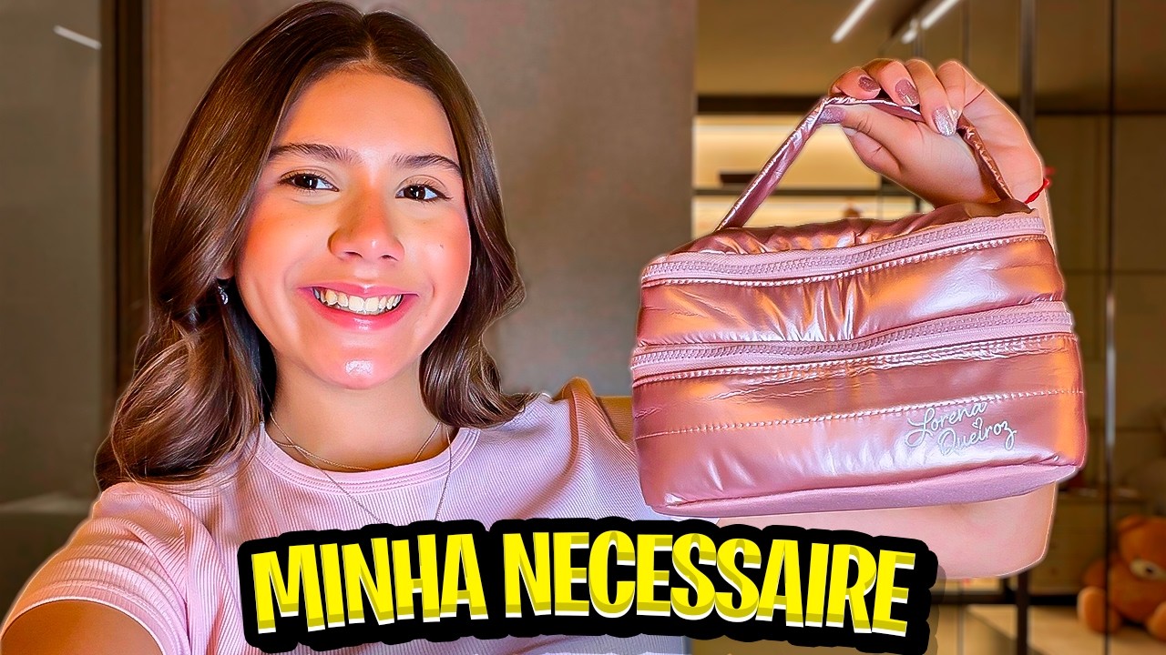 ARRUMANDO MINHA NECESSAIRE DE VIAGEM 🧴✨ VEM COMIGO!