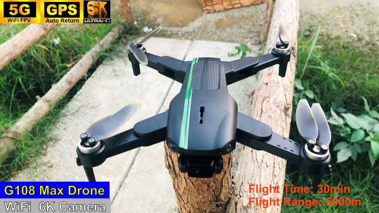 G108 GPS 6K Long Range Brushless Drone – Just Released !