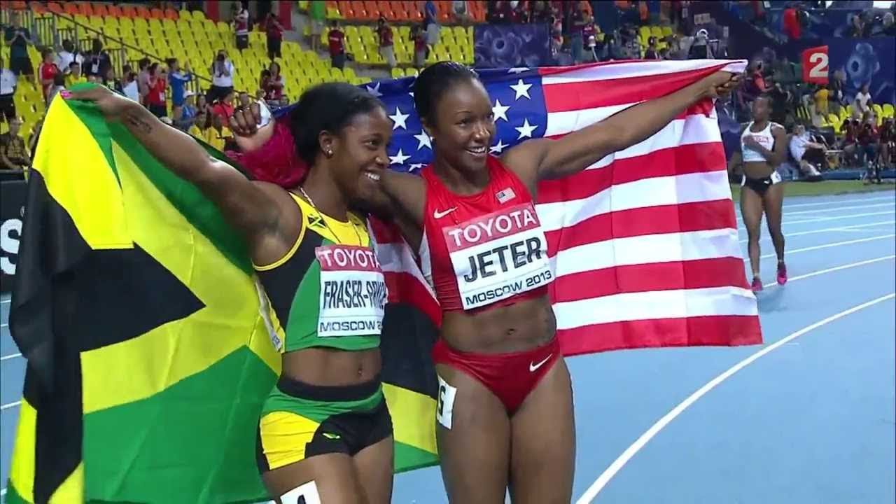 نهائي سباق 200 متر للسيدات بطولة العالم لألعاب القوى موسكو 2013
