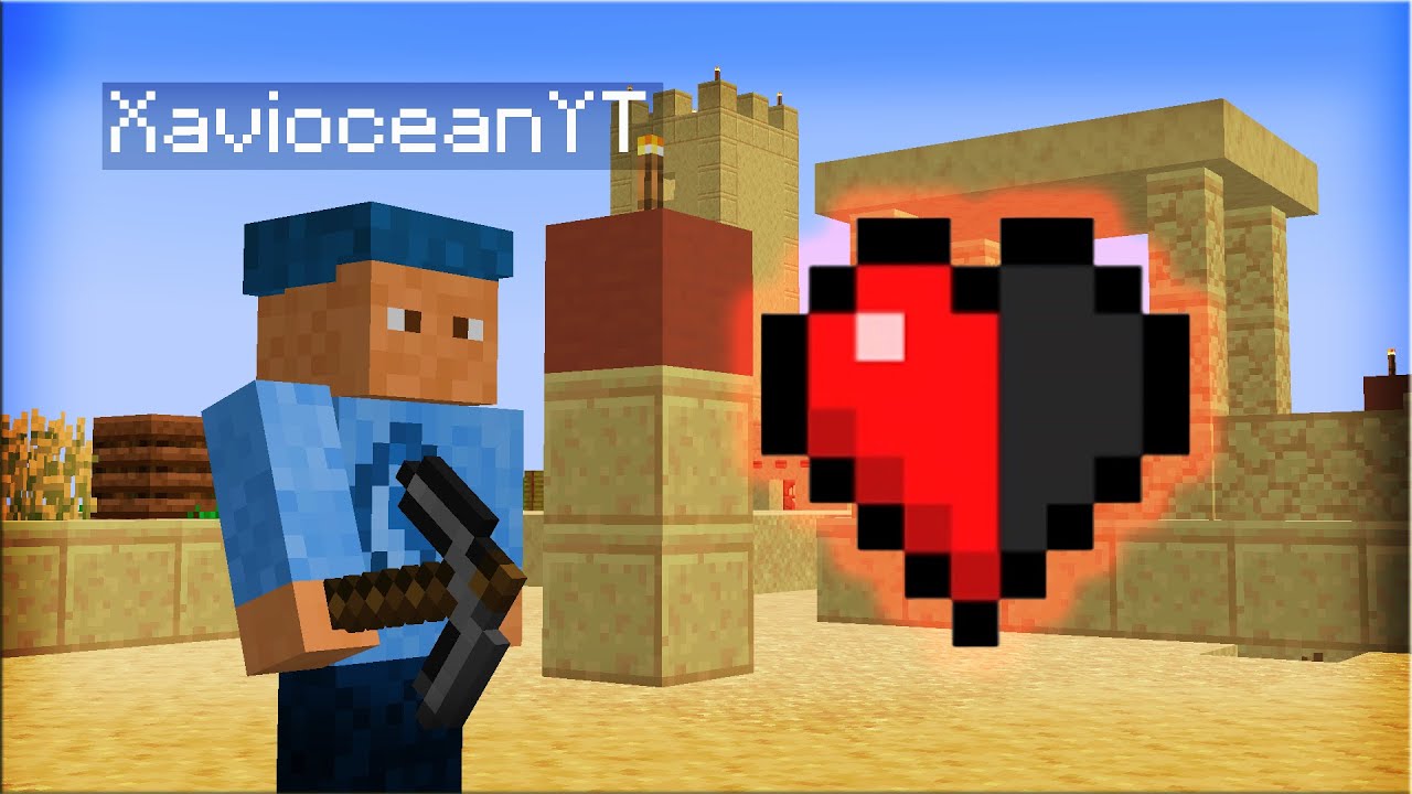 Minecraft, but I have Half a Heart...