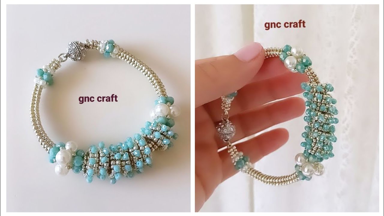 BONCUKLA PANDORA BİLEKLİK YAPIMI  MAKING PANDORA BRACELET WITH BEADS