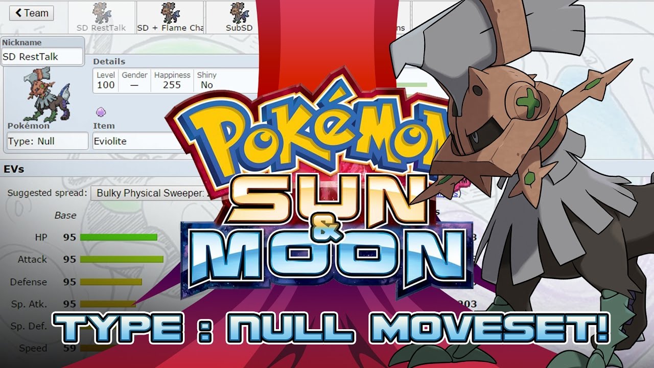 Type: Null Moveset Guide! How to use Type: Null! Pokemon Sun and Moon! w/ PokeaimMD!