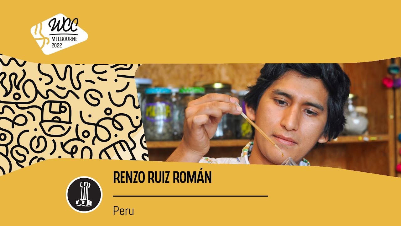 Renzo Ruiz Roman, Peru &mdash; 2022 World Barista Championship: Round One