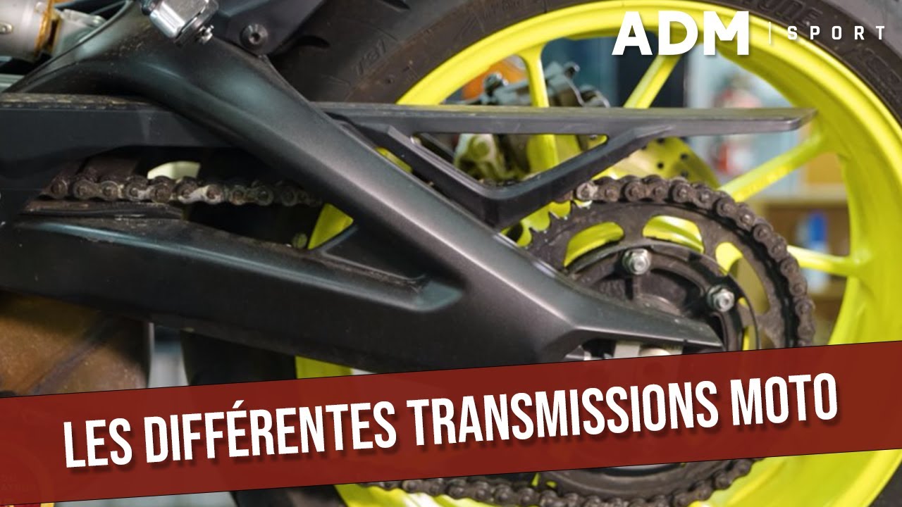 Les différentes transmissions pour moto | La capsule ADM Sport