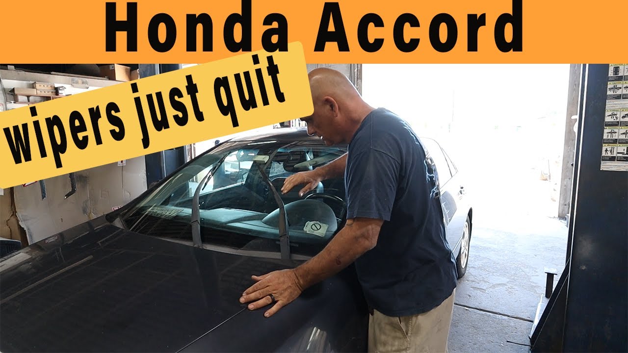 Ремонт дворников на Honda Accord: не работают! Ремонт своими руками за считанные минуты!