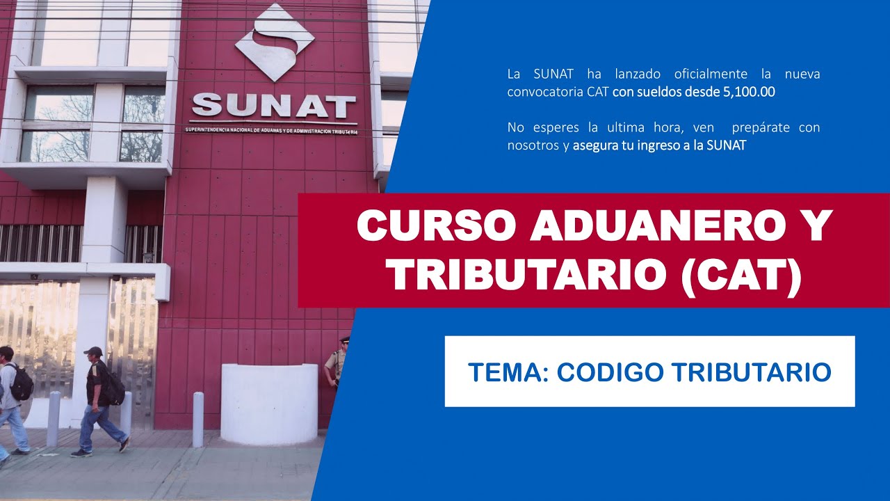 CAT SUNAT - CODIGO TRIBUTARIO