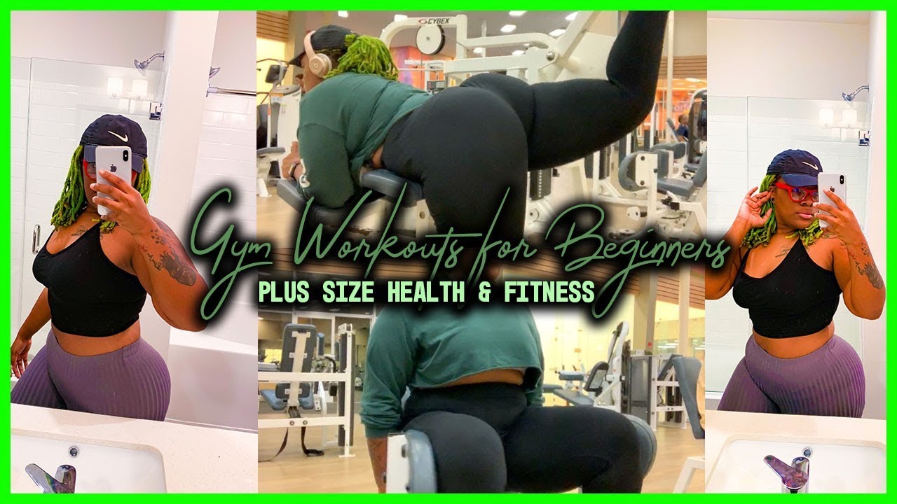 PLUS SIZE Friendly Beginner Gym Workout | What I Eat for CURVES