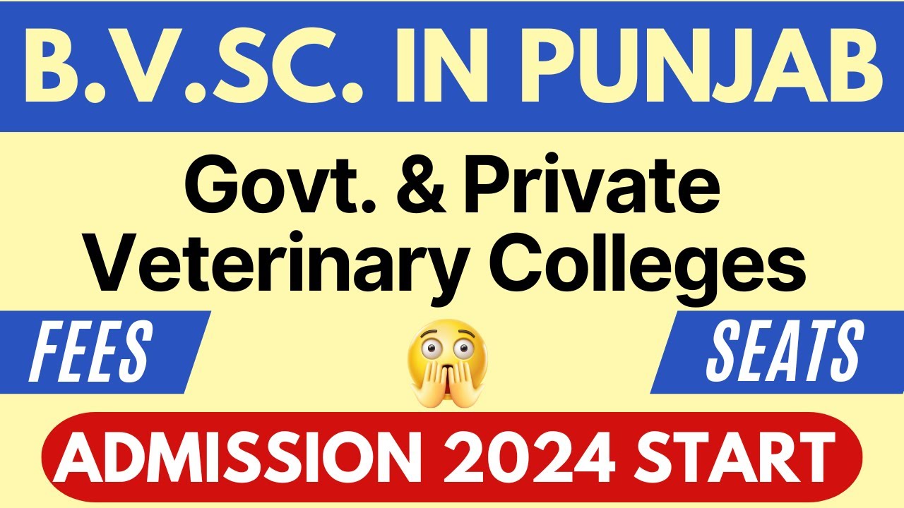 Veterinary Counselling 2024 | GADVASU Admission Process | Veterinary Science Course